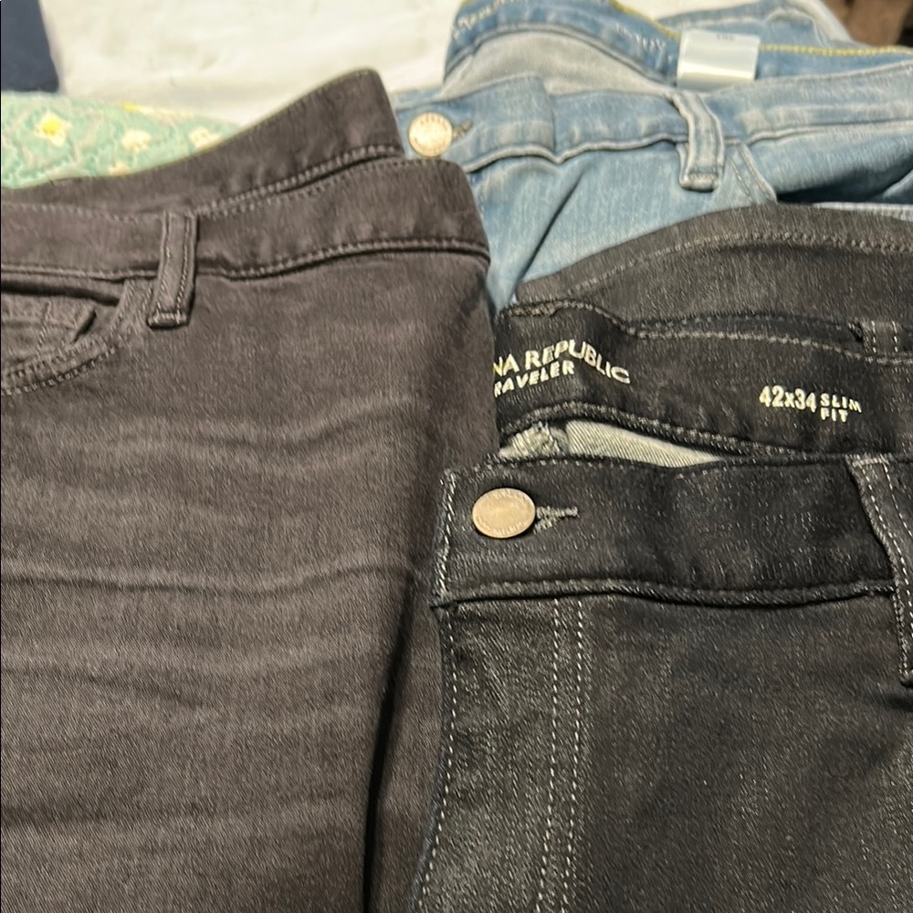 Banana Republic Black Skinny Jeans Sleek Style